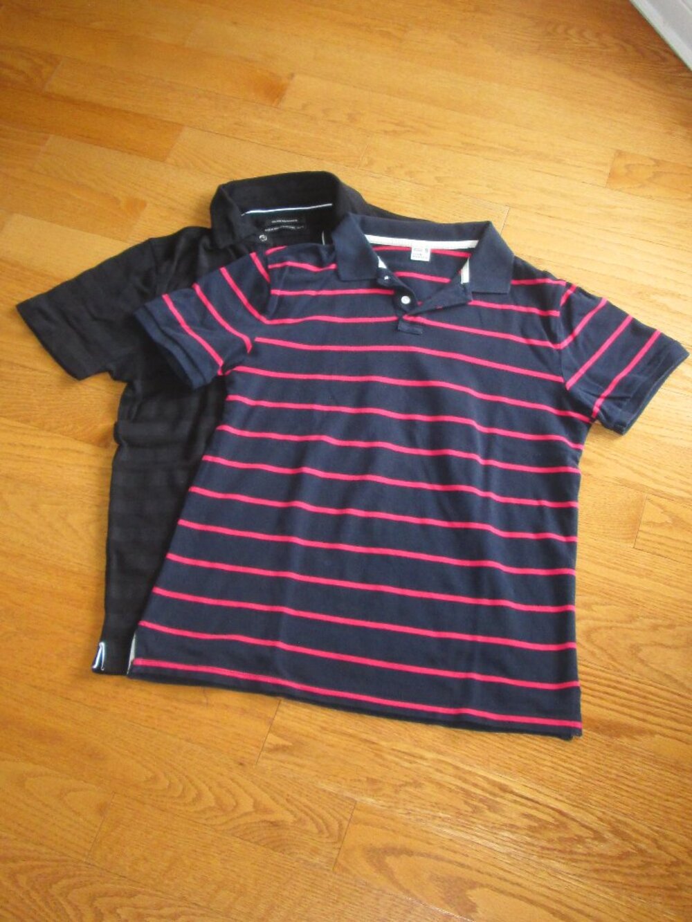 Pre-owned Men's Club Monaco Cotton Striped Polo Shirts Size XS & Small